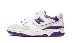competitive runner shoes running in the countryside 550 "White / Purple"