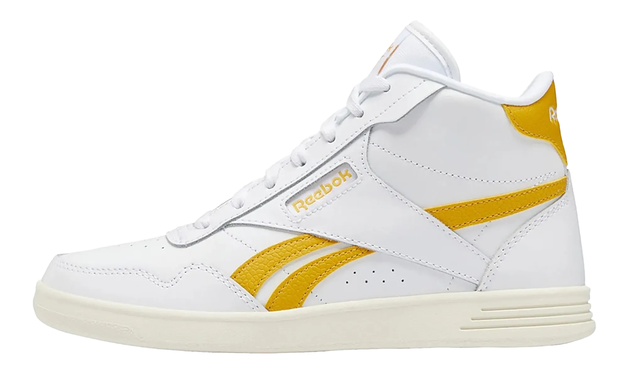 Club High Top WMNS "White/Yellow" teenagers' style