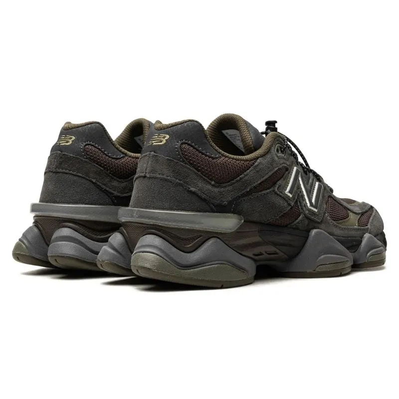 New Balance 9060 Blacktop Dark Moss Date Outfit Easy Slip On