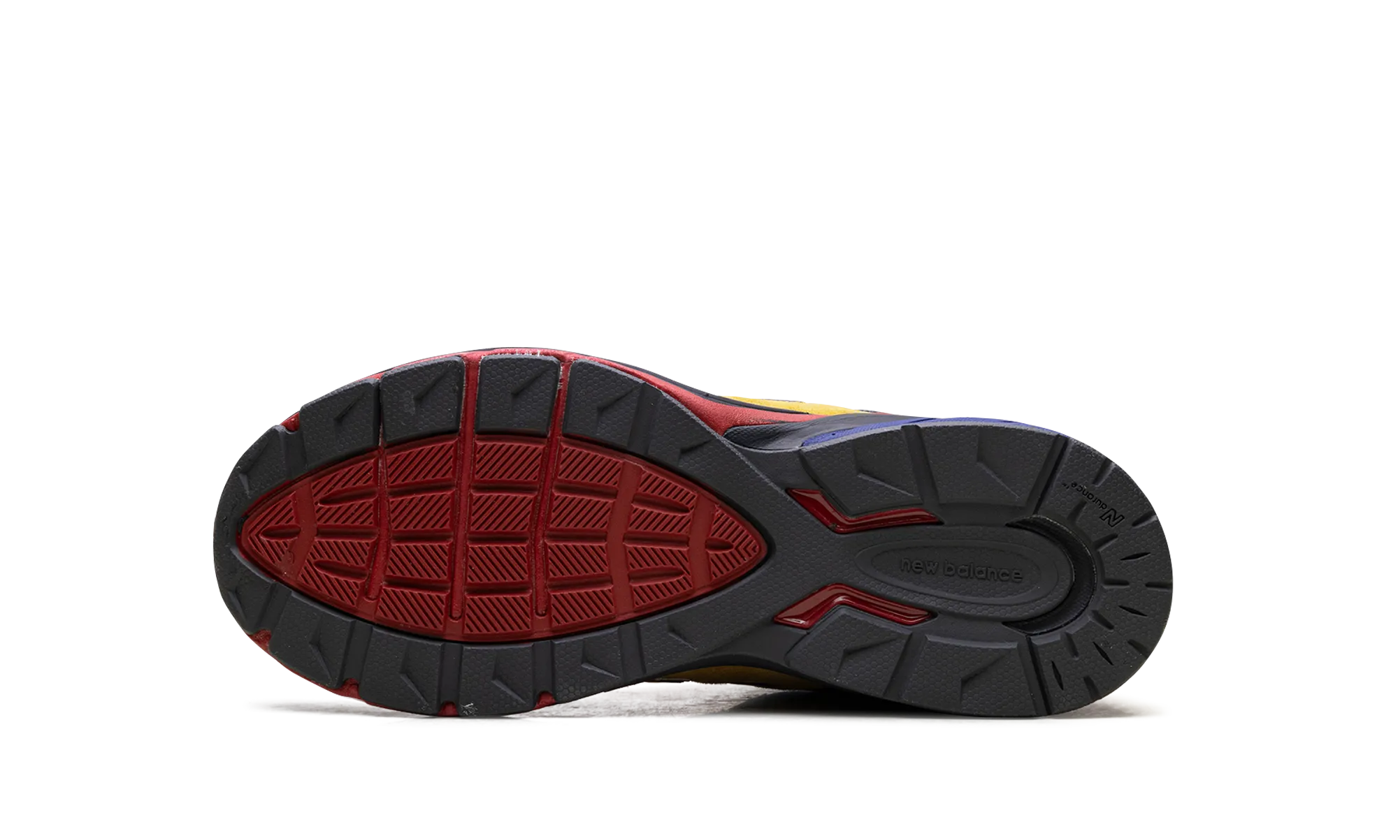 Injury recovery high - top running shoes 990 GS "Yellow Red Blue"