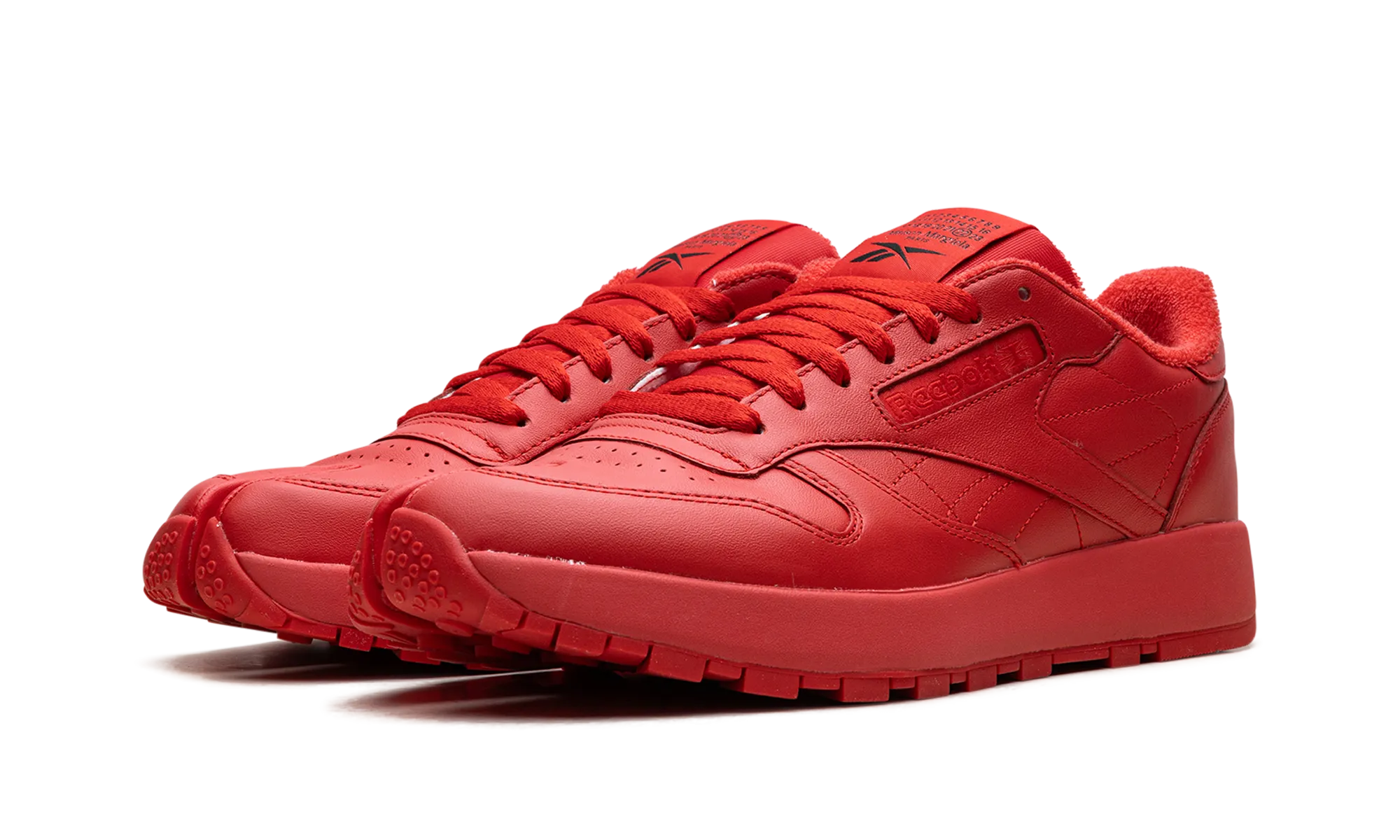 Classic Leather Tabi "Maison Margiela - Vector Red" running in a charity run shoes track and field shoes