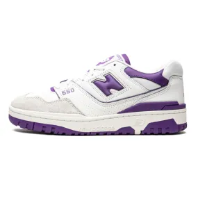 New Balance 550 White Purple Wild Hike Leaf Path