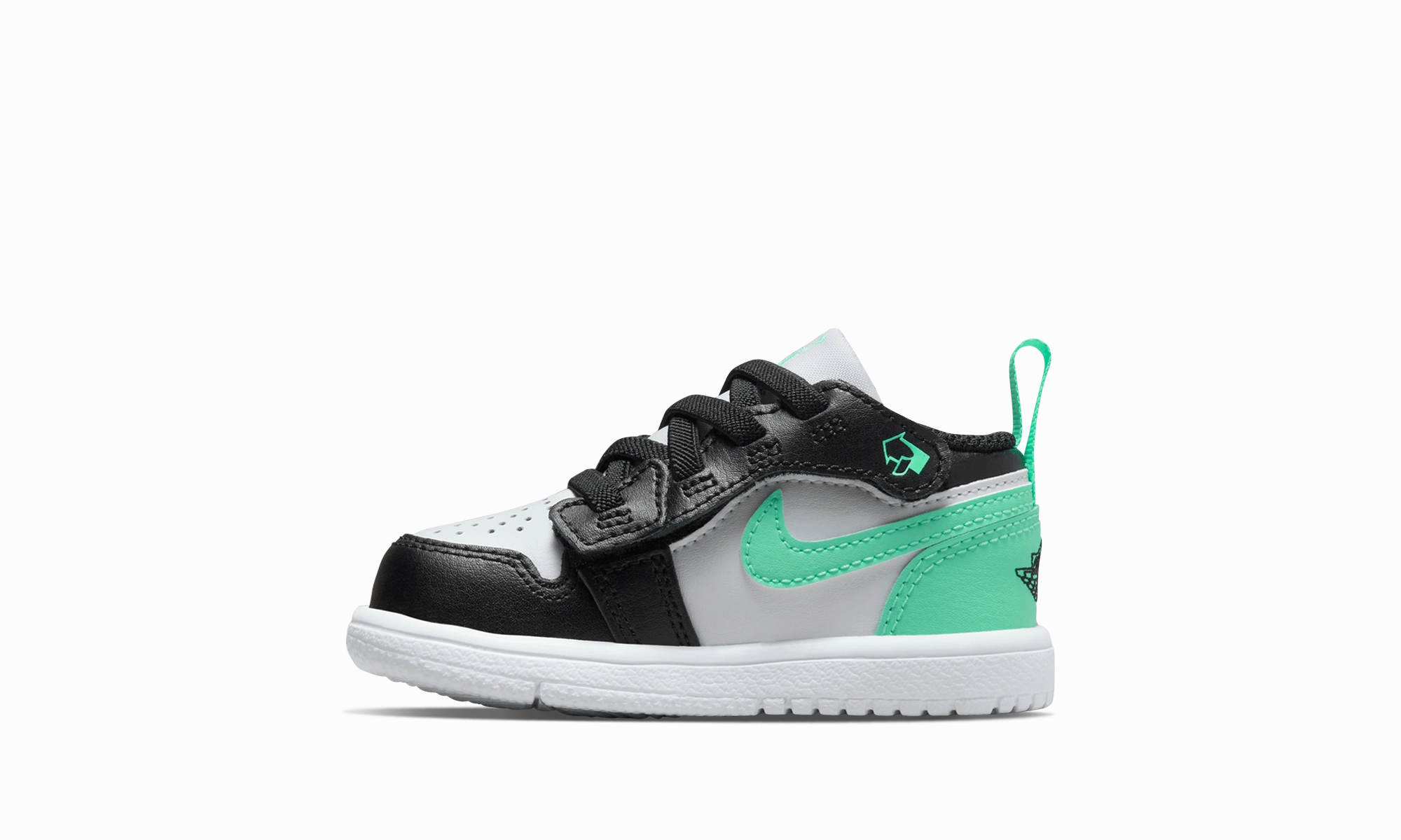 Athletic Apparel High Traction Air Jordan 1 Low Alt TD "White Green Glow"
