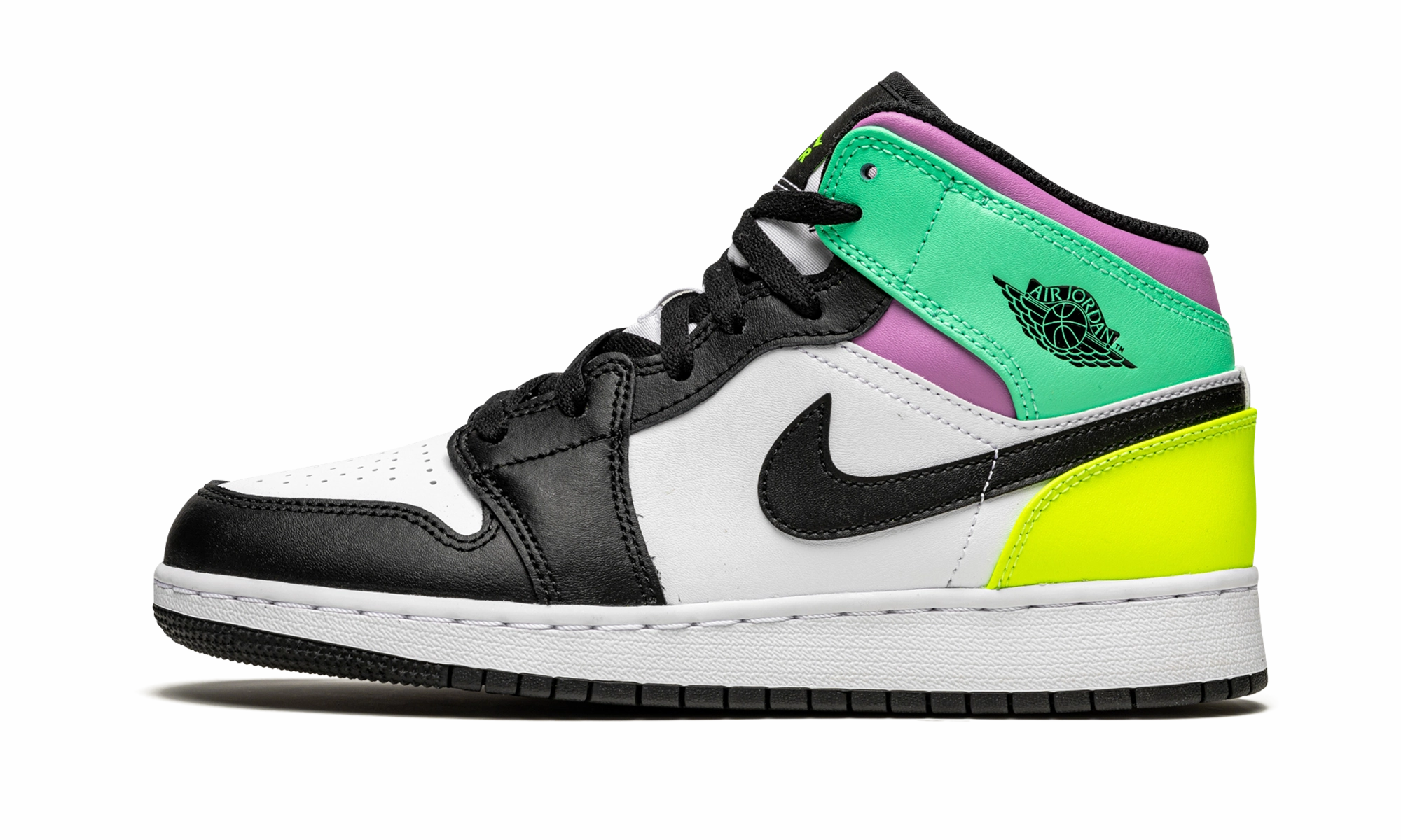 Run Fast Built-in comfort Air Jordan 1 Mid GS "Pastel"