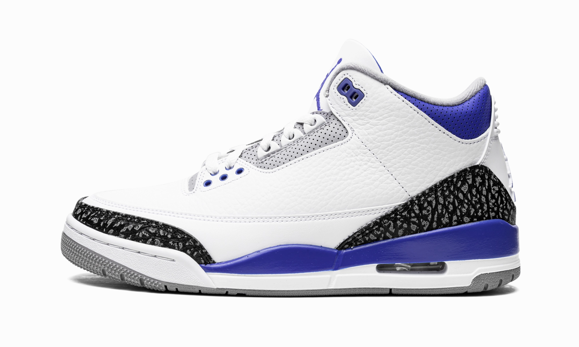 Air Jordan 3 Retro "Racer Blue" Air Cushion Ultra Comfort