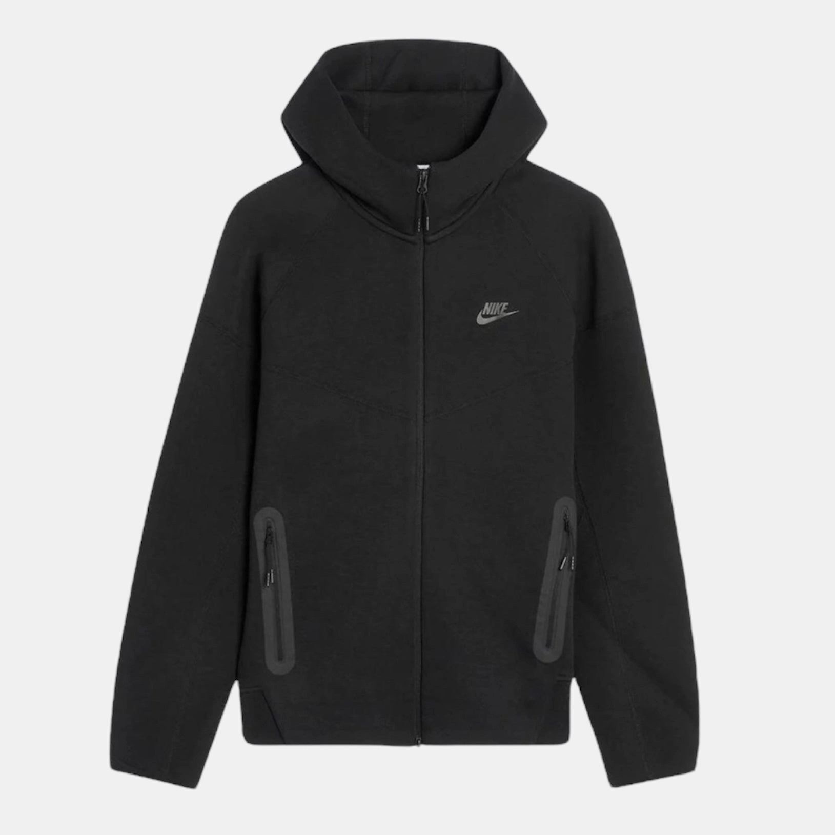 Nike Tech Fleece Hoodie - Black (4th Gen - New Season) Dynamic lining Street Fit