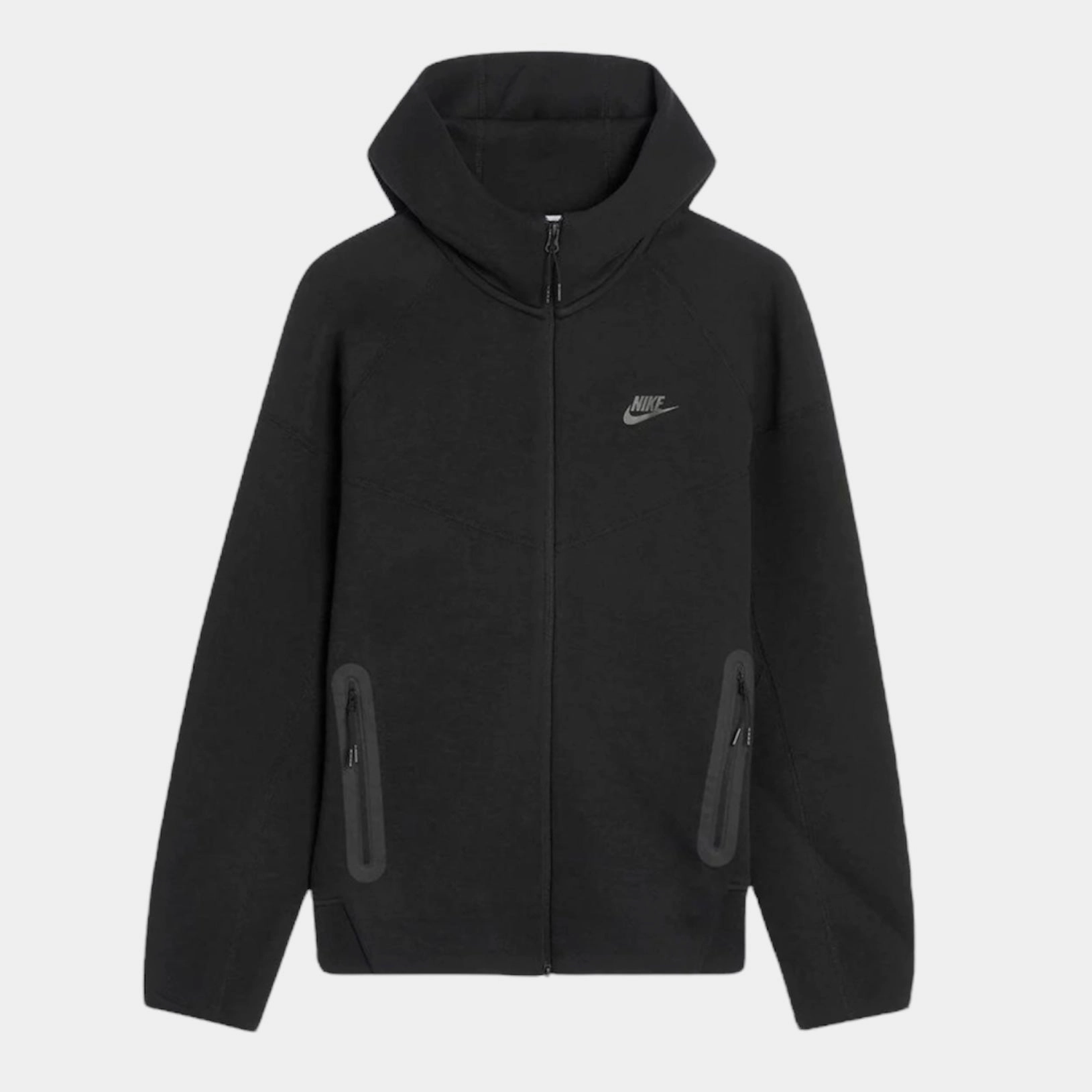 Nike Tech Fleece Hoodie - Black (4th Gen - New Season) Outdoor Performance Durable Wear