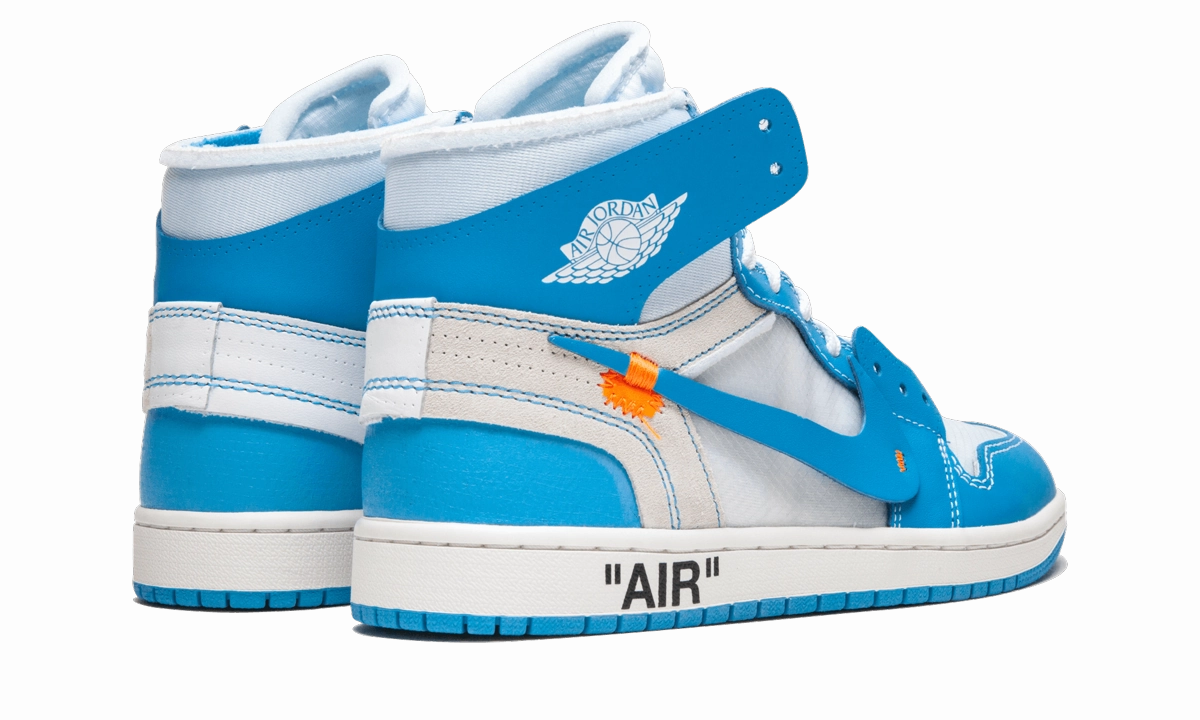Air Jordan 1 Retro High "Off White - UNC" Urban Casual Chic stability