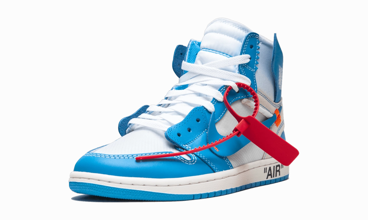 Air Jordan 1 Retro High "Off White - UNC" Smooth Fit Elevated traction