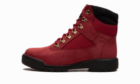 6 Inch Field Boots "Dark Red" All Day Comfort Outdoor Daily