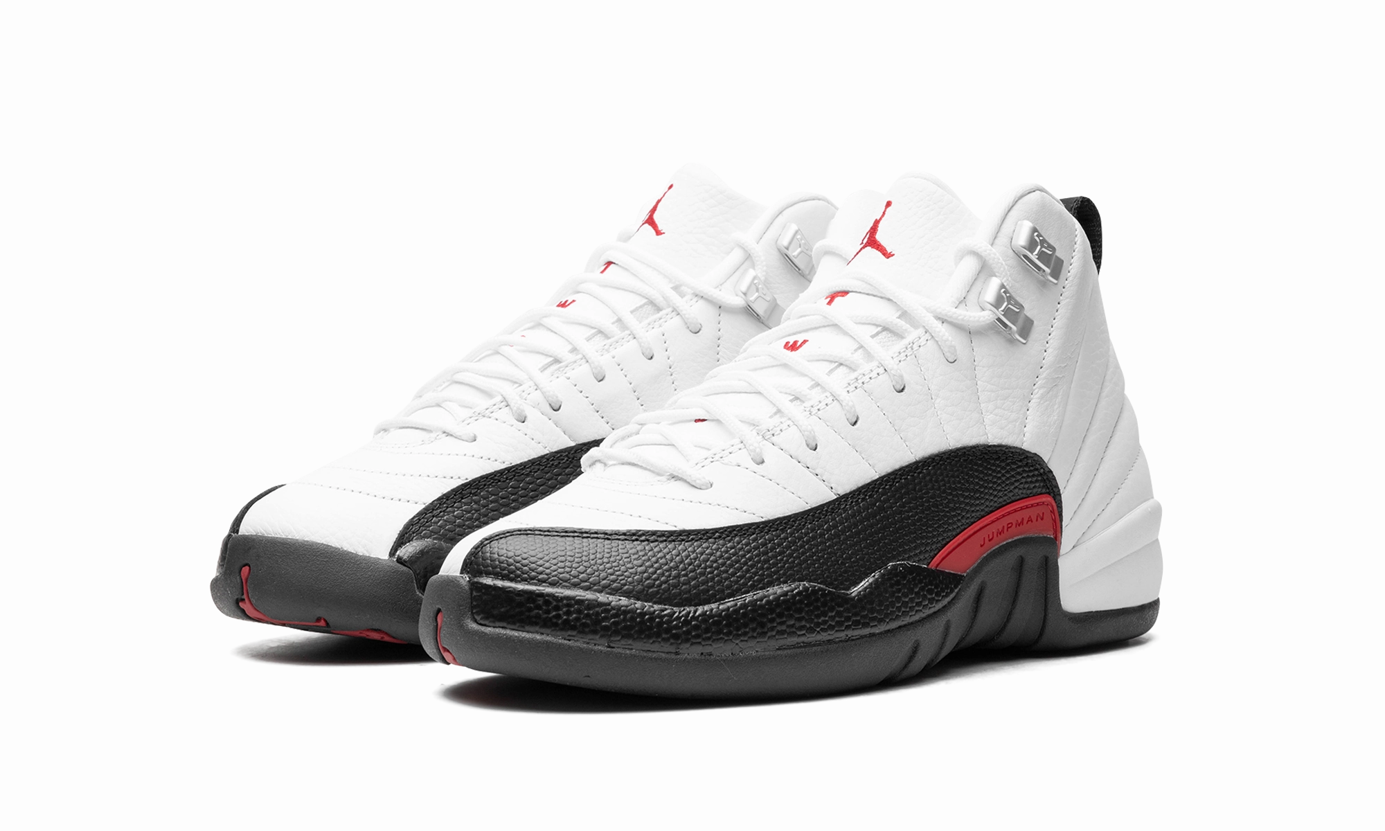 Air Jordan 12 GS "Red Taxi" race shoes