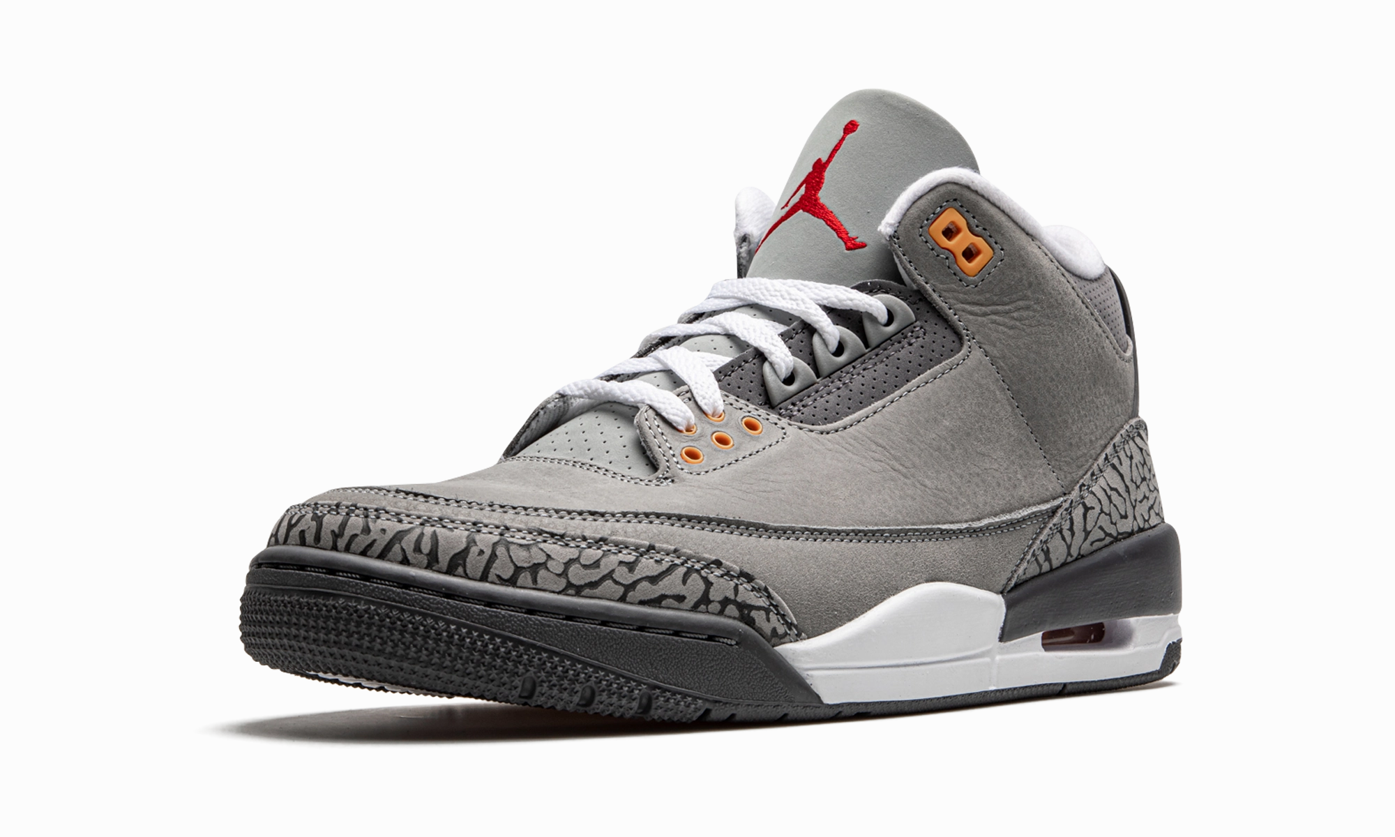 Fashion Must-Have Supportive Heel Air Jordan 3 Retro "Cool Grey"