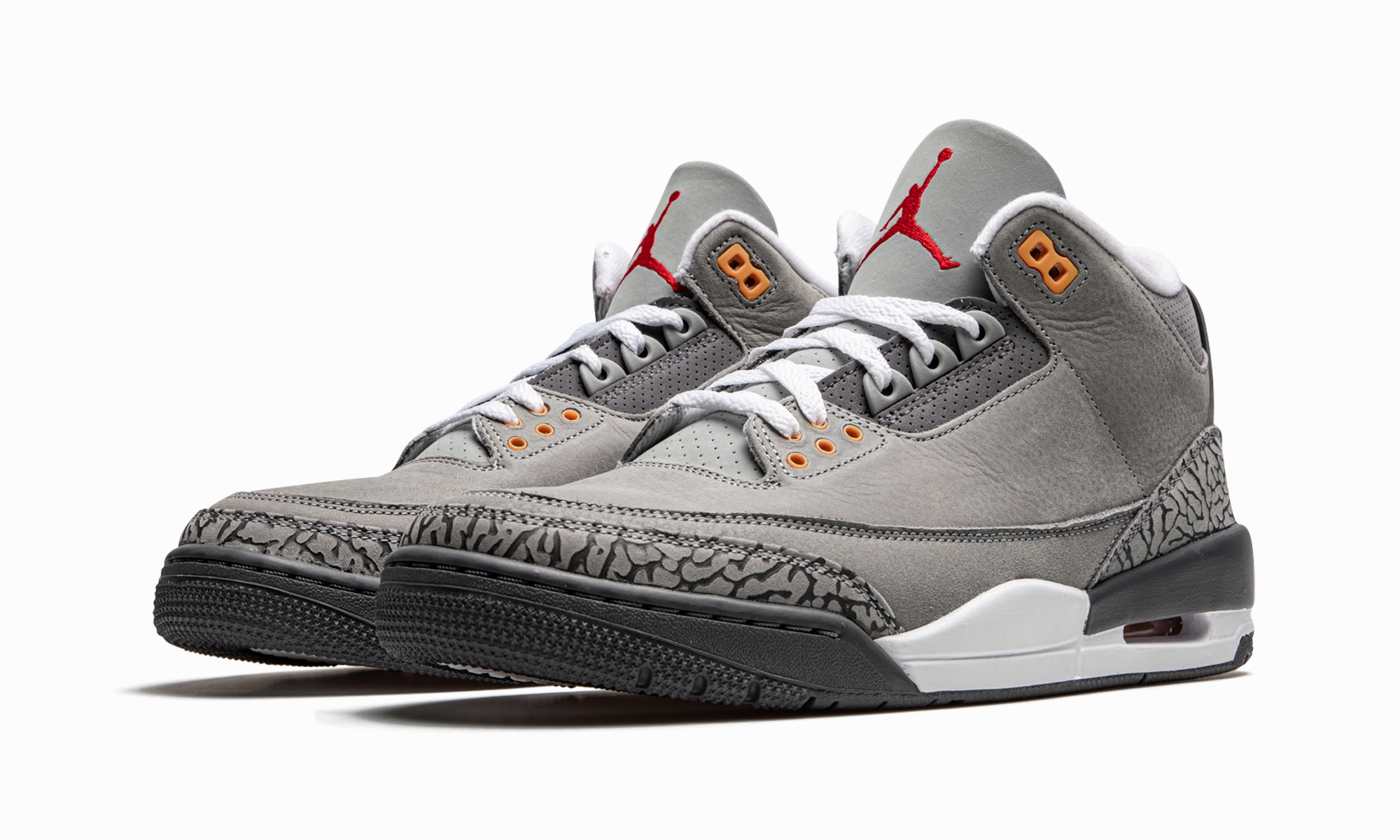 Air Jordan 3 Retro "Cool Grey" Vibrant breathability Comfort Boost