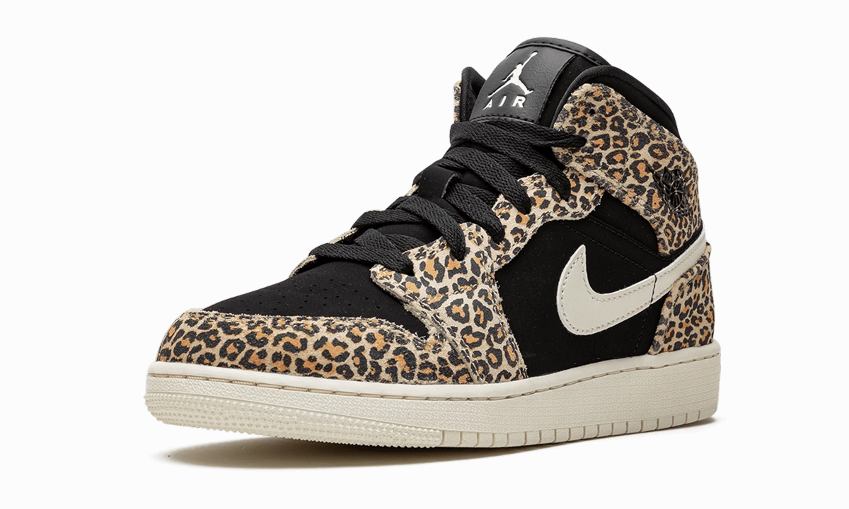 Cool Vibes Street Wear Air Jordan 1 Mid SE GS "Cheetah"