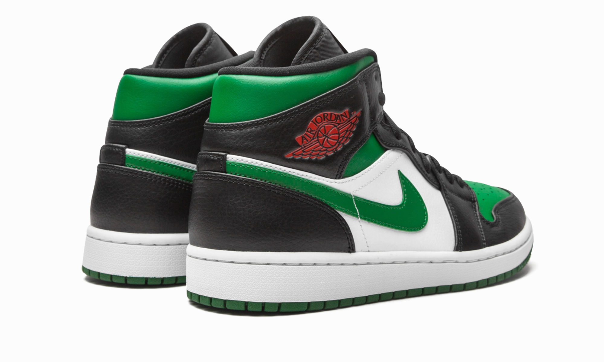 Air Jordan 1 Mid "Green Toe" No Slip