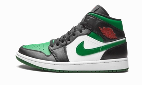 Slim flair All-weather sole Air Jordan 1 Mid "Green Toe"