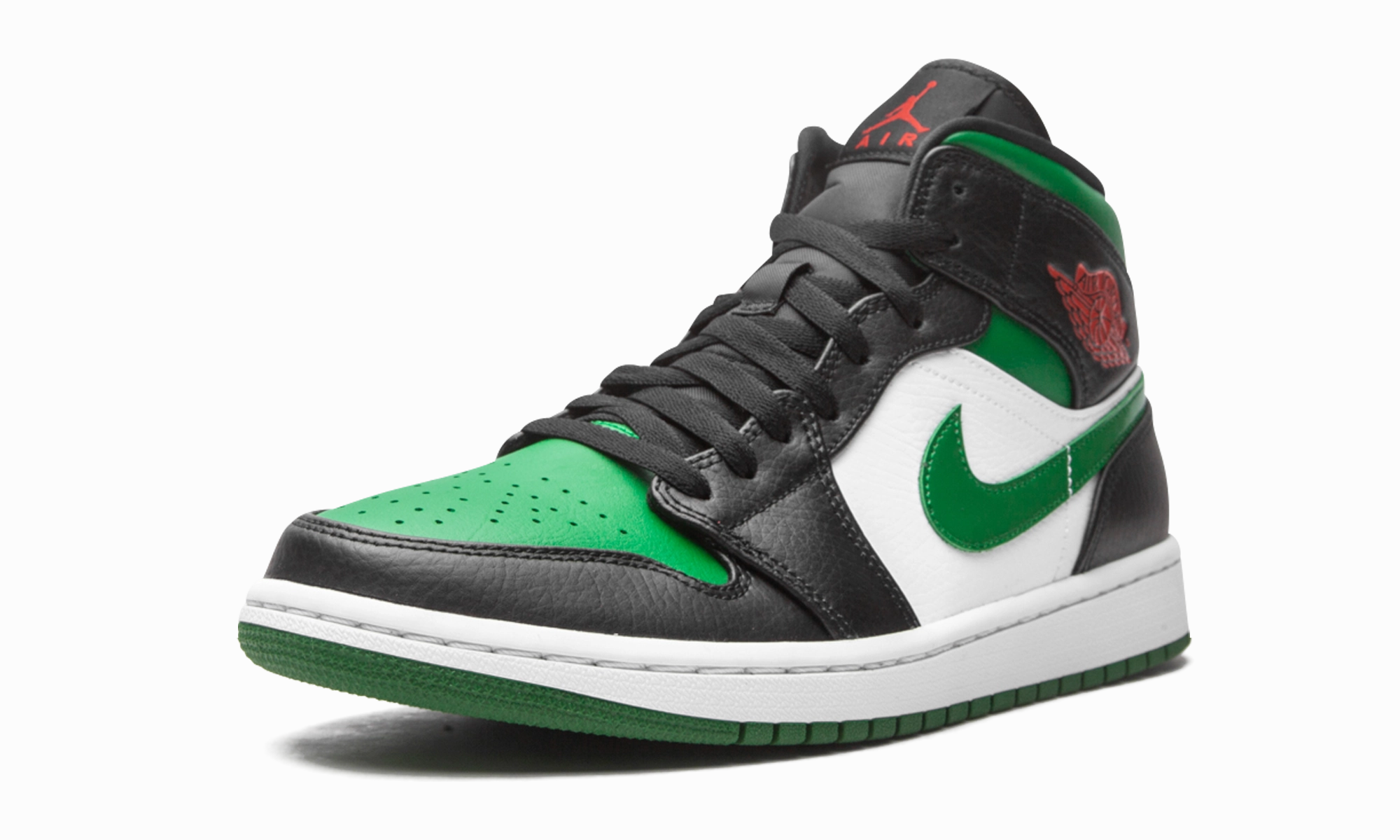 Air Jordan 1 Mid "Green Toe" Reliable Grip