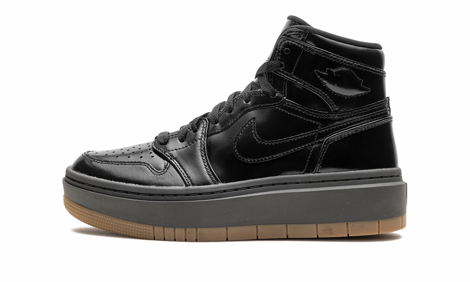 Seamless lining Clean Aesthetic AIR JORDAN 1 HIGH ELEVATE WMNS "Black / Gum"