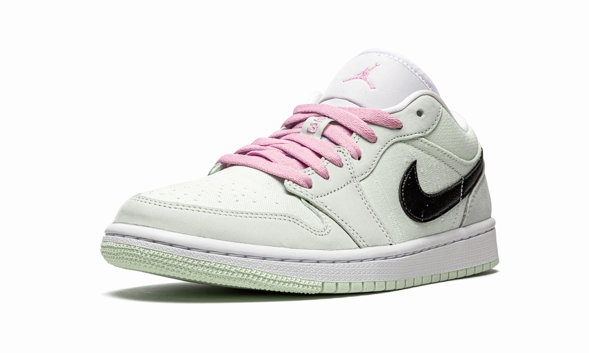 AIR JORDAN 1 LO SE WMNS "Barely Green" Classy ease Ultra-soft shock absorption