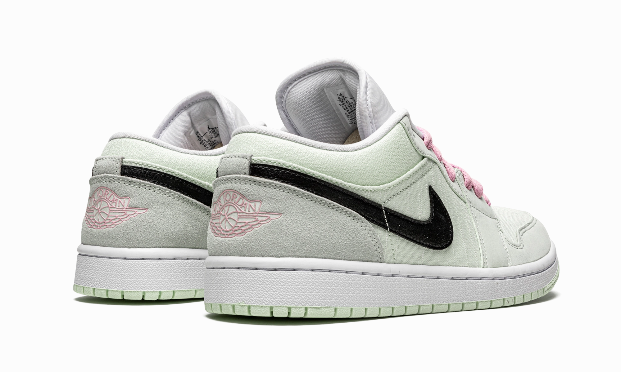Comfortable Walking AIR JORDAN 1 LO SE WMNS "Barely Green"
