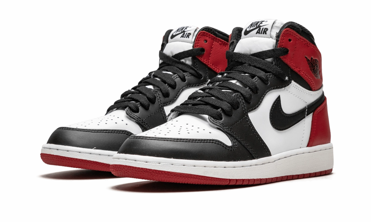 Air Jordan 1 Retro High OG GS "Black Toe 2016" Elastic Fit