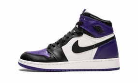Air Jordan 1 Retro GS "Court Purple" Sturdy Construction