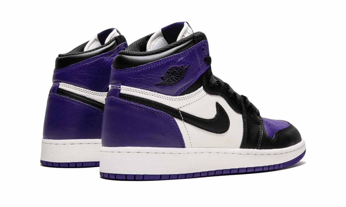 Vibrant Design Multi-functional performance Air Jordan 1 Retro GS "Court Purple"