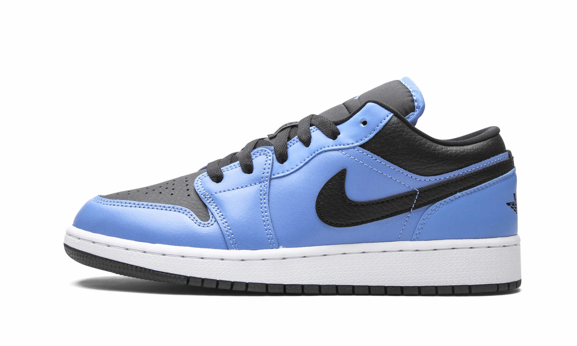 Cushion Heel Air Jordan 1 Low GS "University Blue / Black"