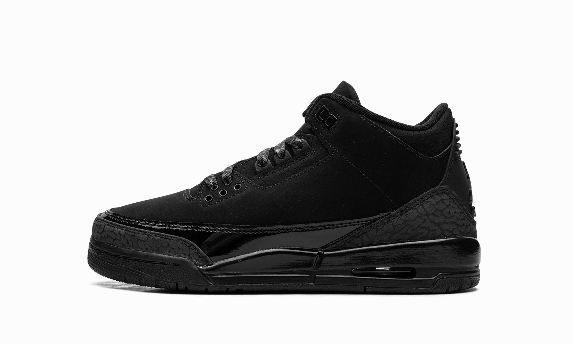 All-weather chic Air Jordan 3 GS "Black Cat"