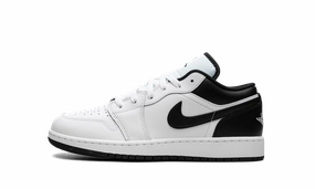 Shock absorption Ultra light Air Jordan 1 Low GS "WHITE BLACK"