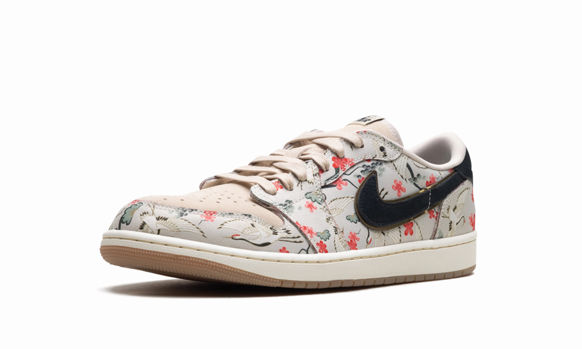 Durable Mesh Air Jordan 1 Low OG "Rui Hachimura - Cranes"