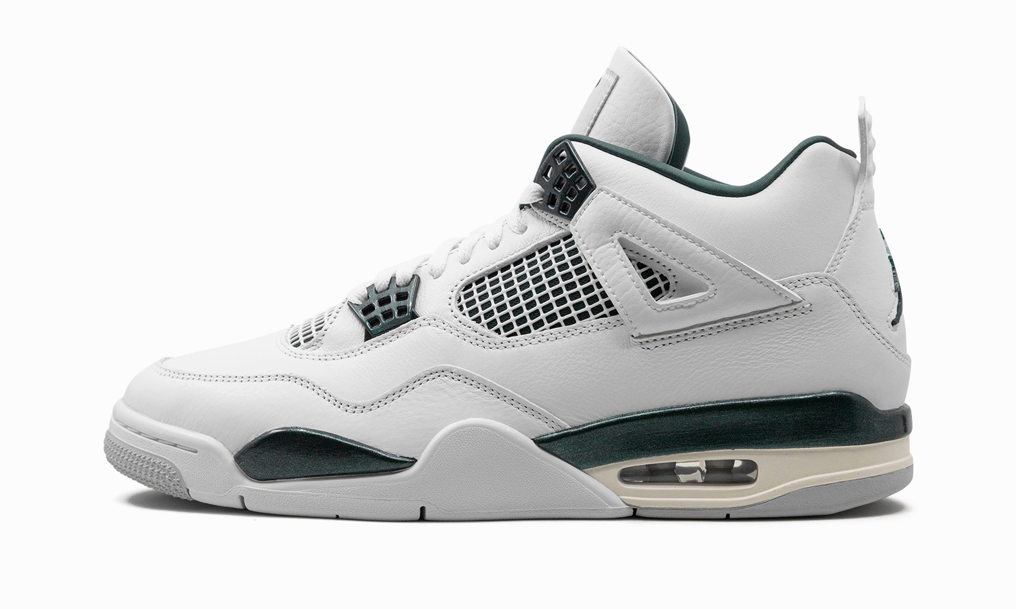 Air Jordan 4 "Oxidized Green" Padded materials Step Forward