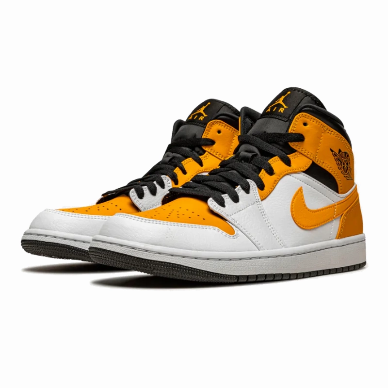 Contoured Sole Air Jordan 1 Mid University Gold