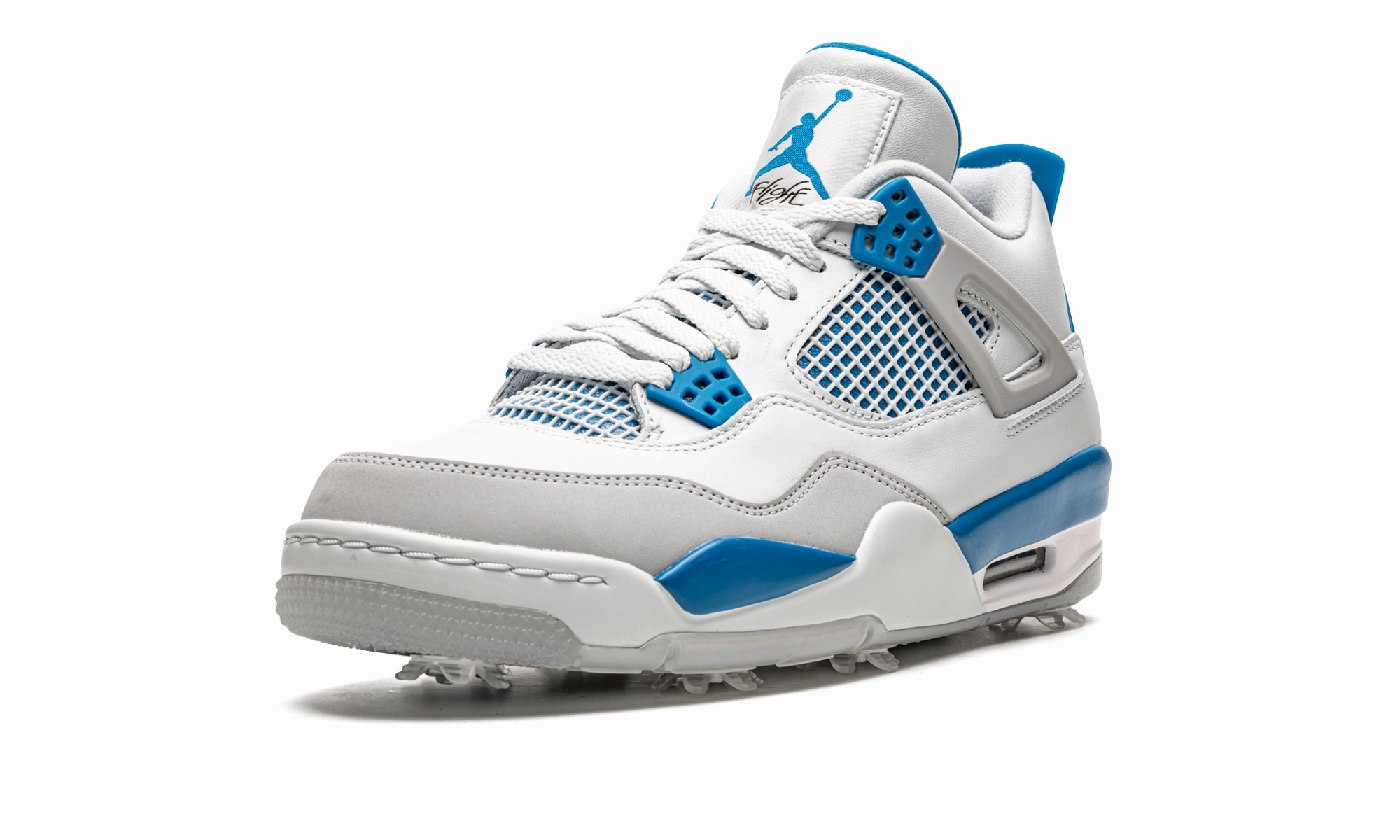 Air Jordan 4 Golf "Military Blue" Flexible Fabric