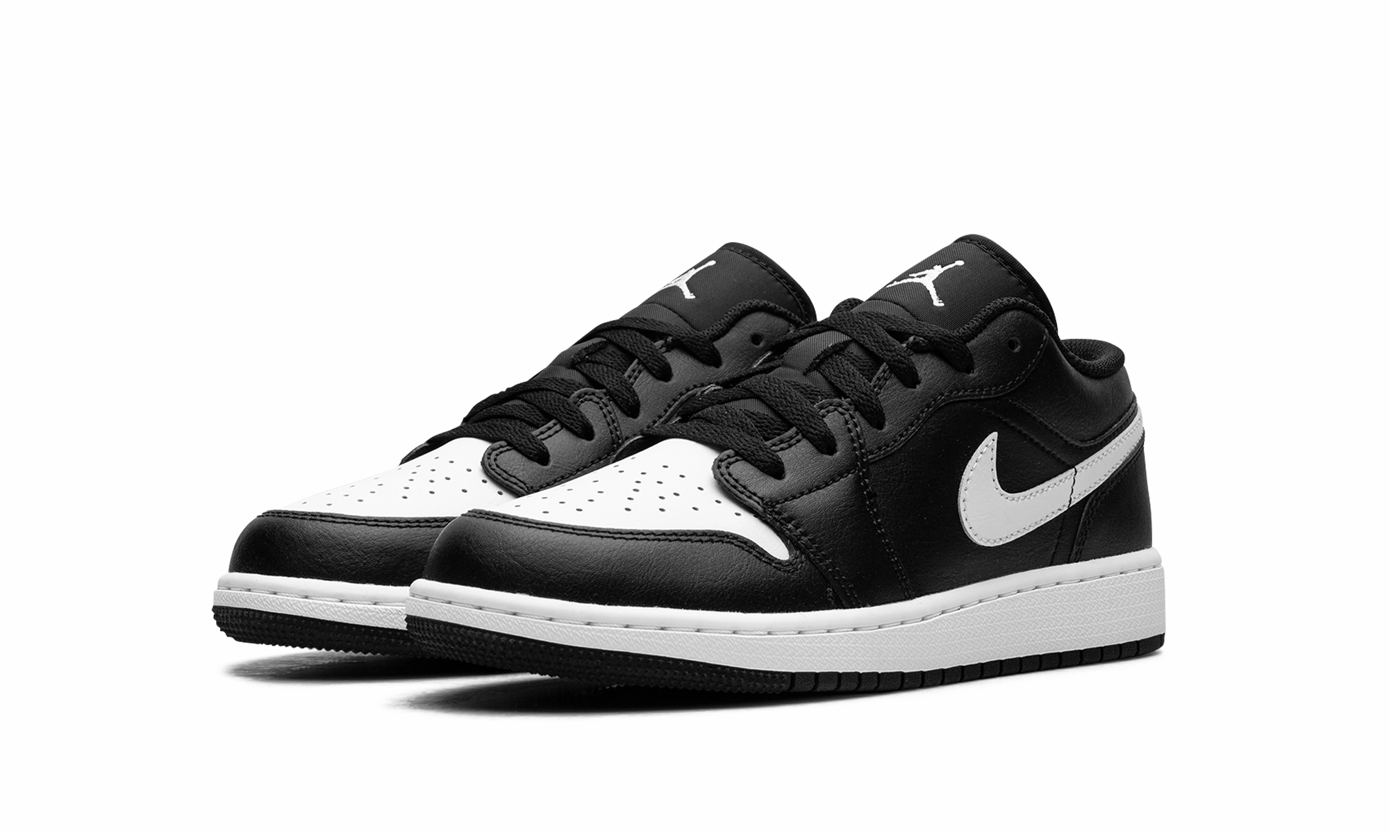 Quick Lace System Jordan 1 Low GS "Black Summit White"