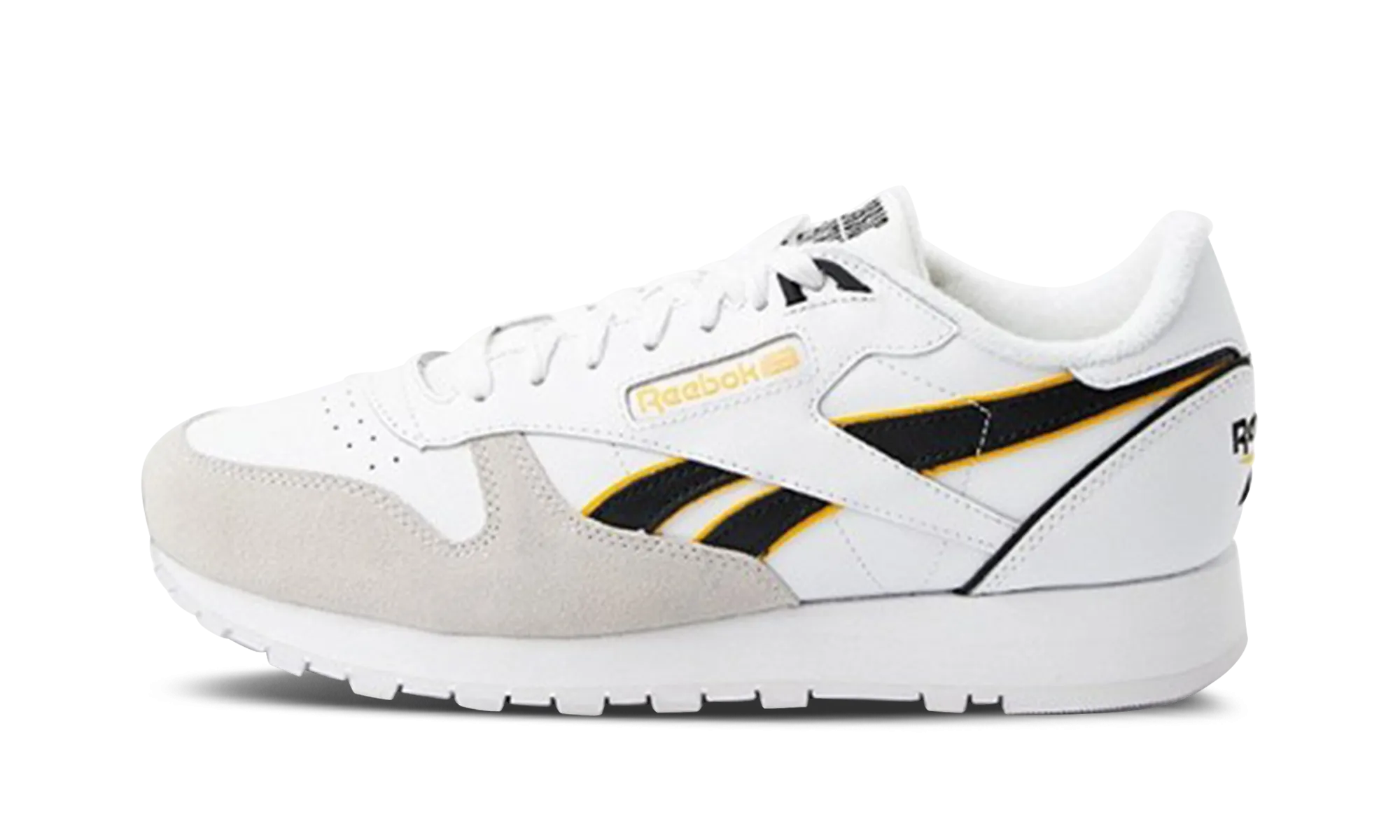 Foot Security Classic Leather "White Yellow"
