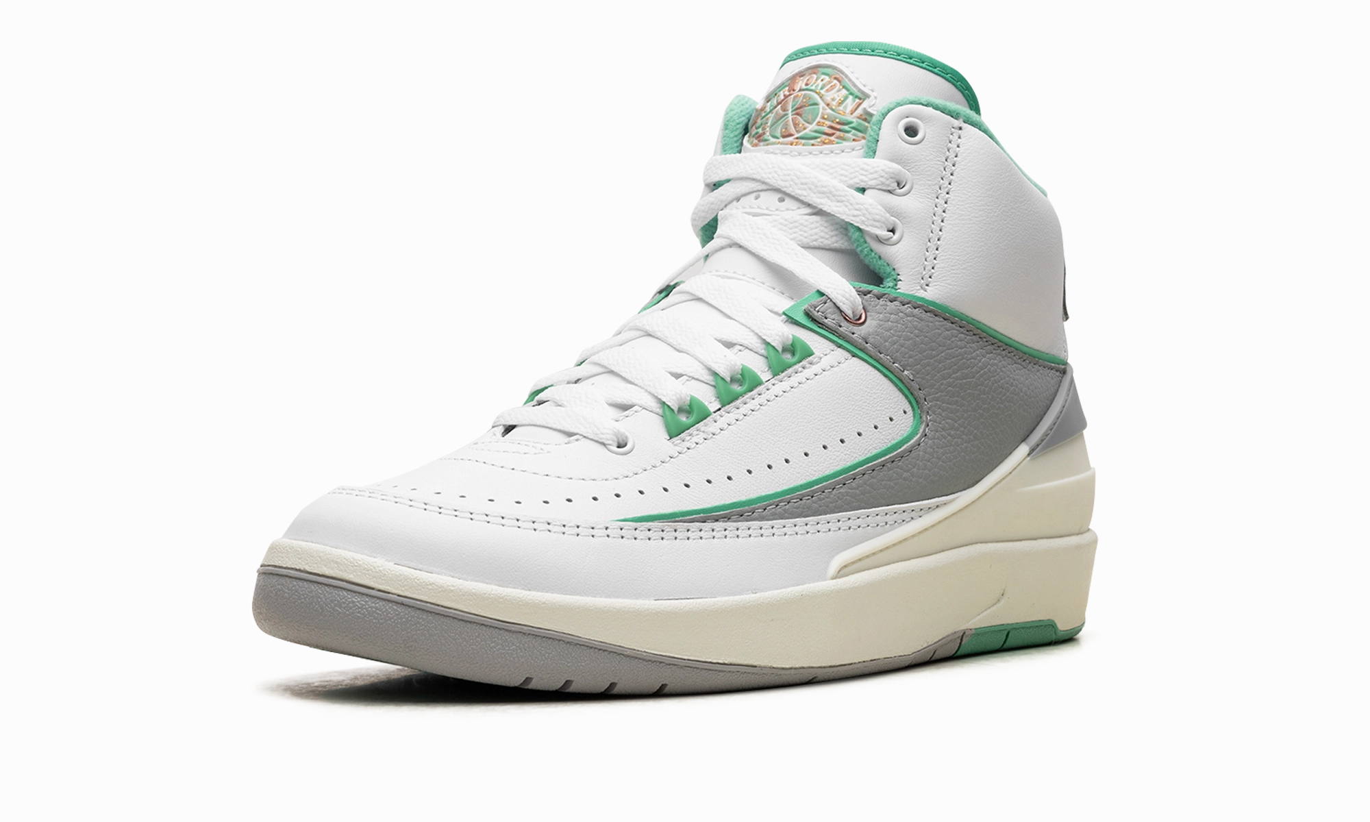 Secure Grip Reflective elements Jordan 2 Retro WMNS "Crystal Mint"