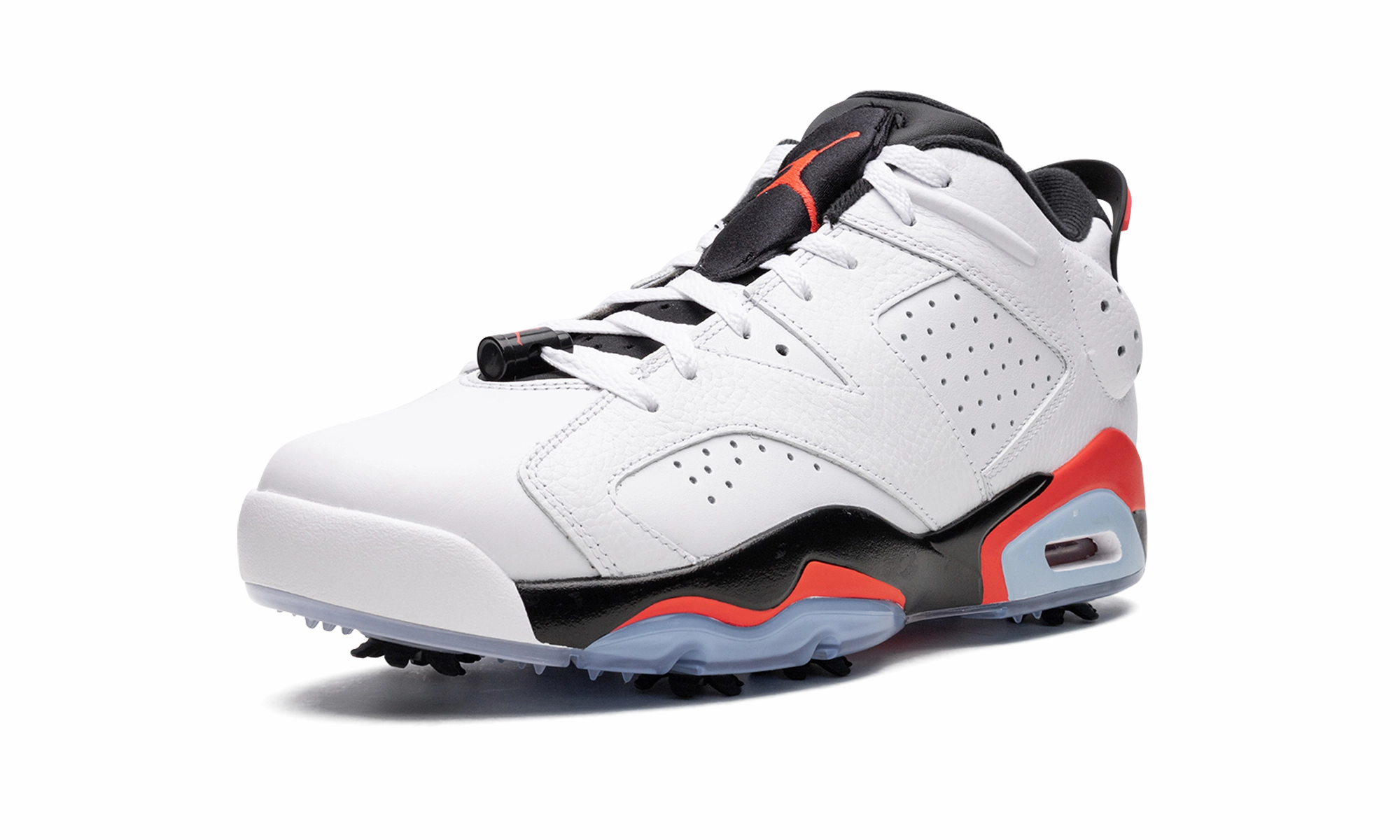 Air Jordan 6 Golf "White Infrared" forefoot support