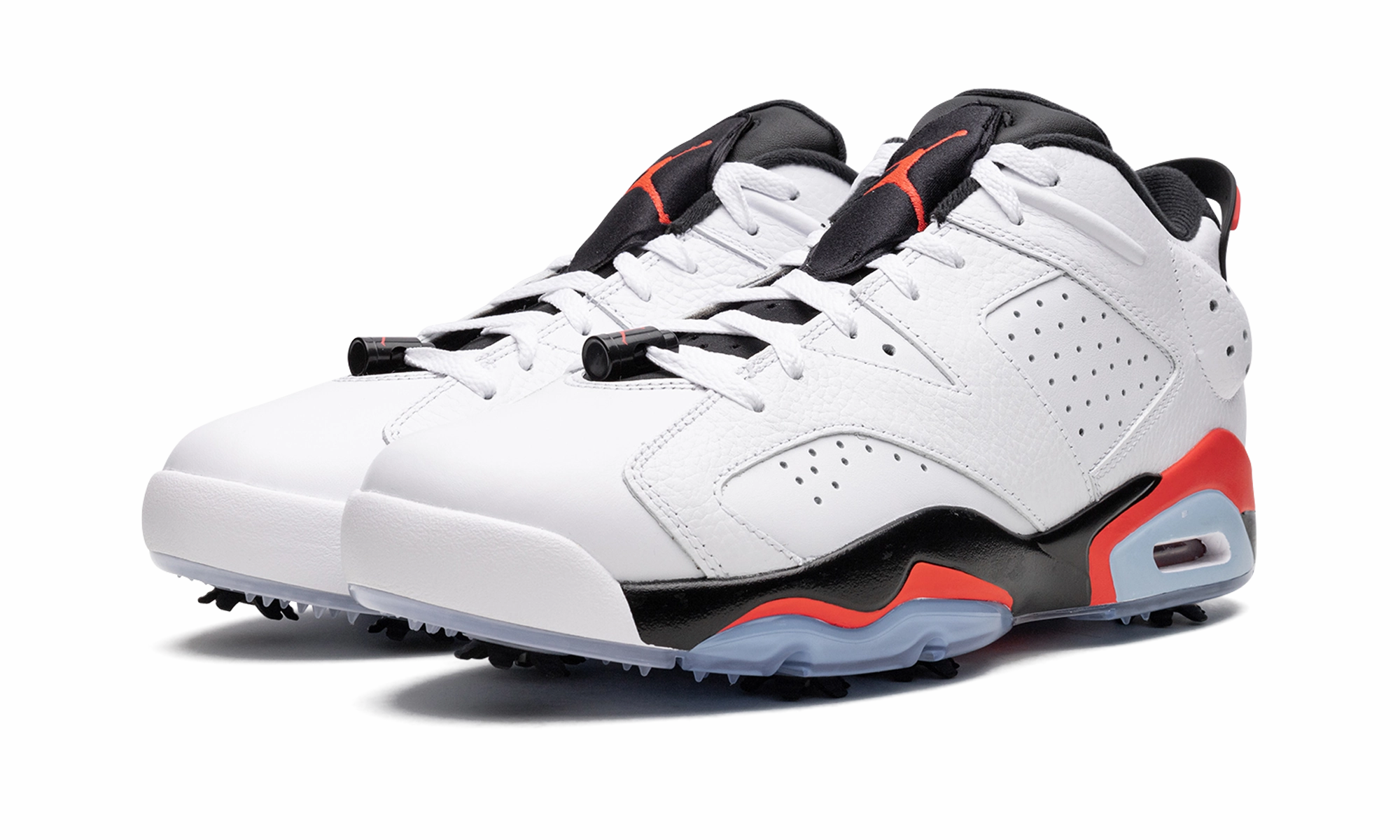 vegan shoes Adjustable Strap Air Jordan 6 Golf "White Infrared"