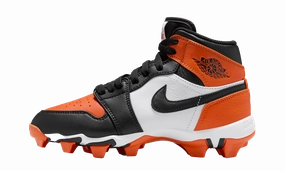 Reliable Wear Free Motion Air Jordan 1 Mid Cleats "Shattered Backboard"