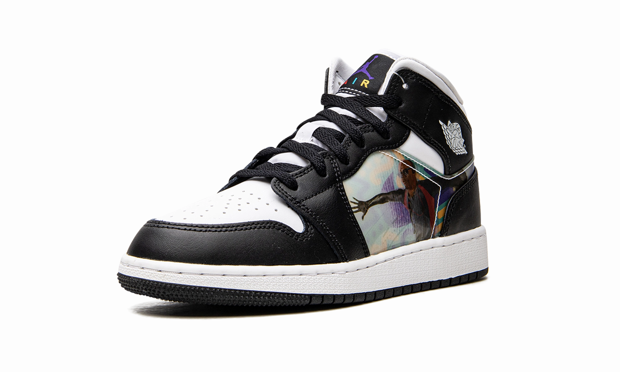 Sculpted cushioning Air Jordan 1 Mid GS "Hologram"