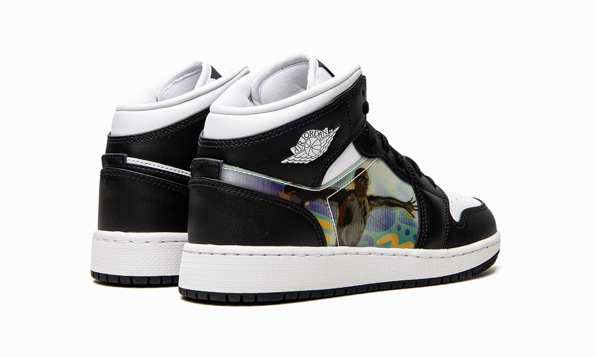 Air Jordan 1 Mid GS "Hologram" Balance Sole