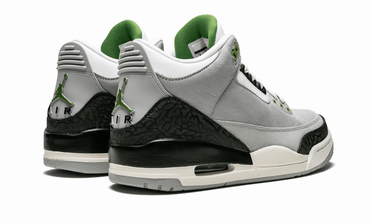 Air Jordan 3 Retro "Chlorophyll" Go Active Lined Upper