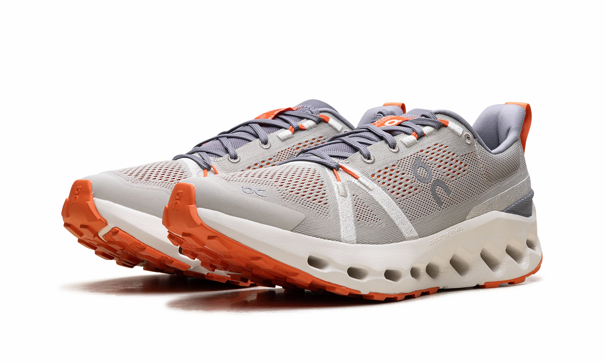 Cloudsurfer Trail "Fossil Ivory" Reinforced toe running in wet tracks shoes