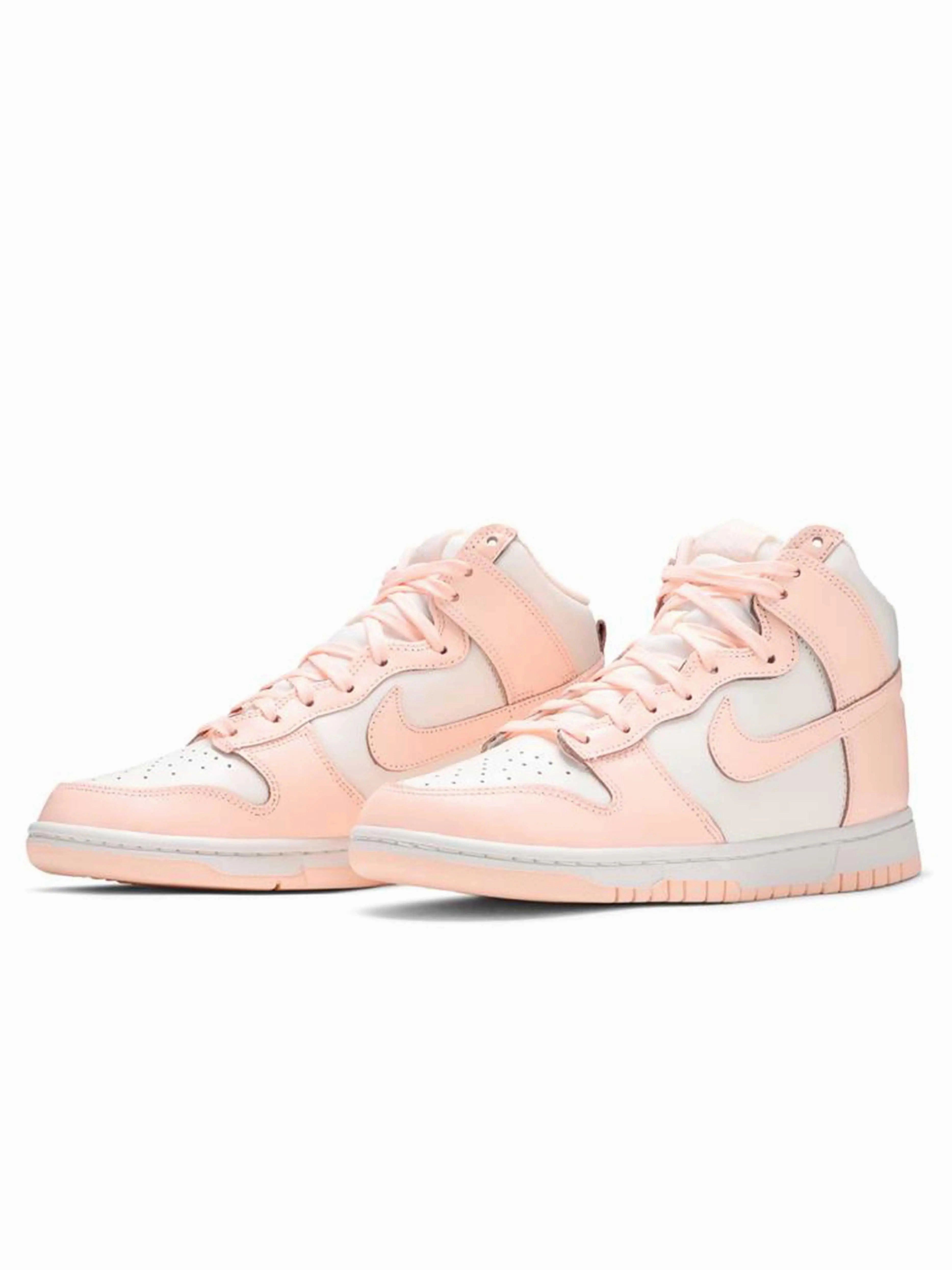 Nike Dunk High Sail Crimson Tint (W) marathon runners' shoes
