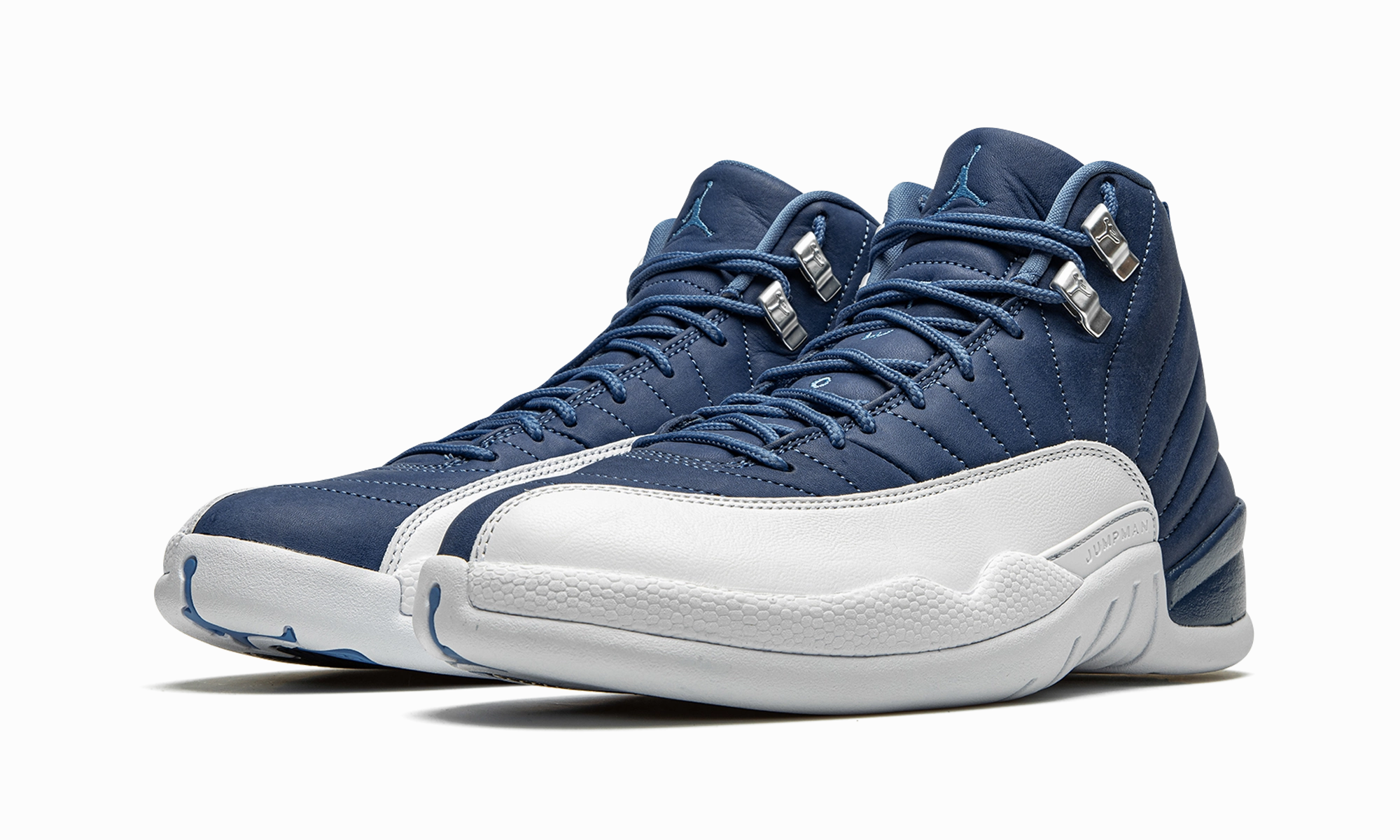 Air Jordan 12 Retro "Indigo" casual runners' footwear Step Support