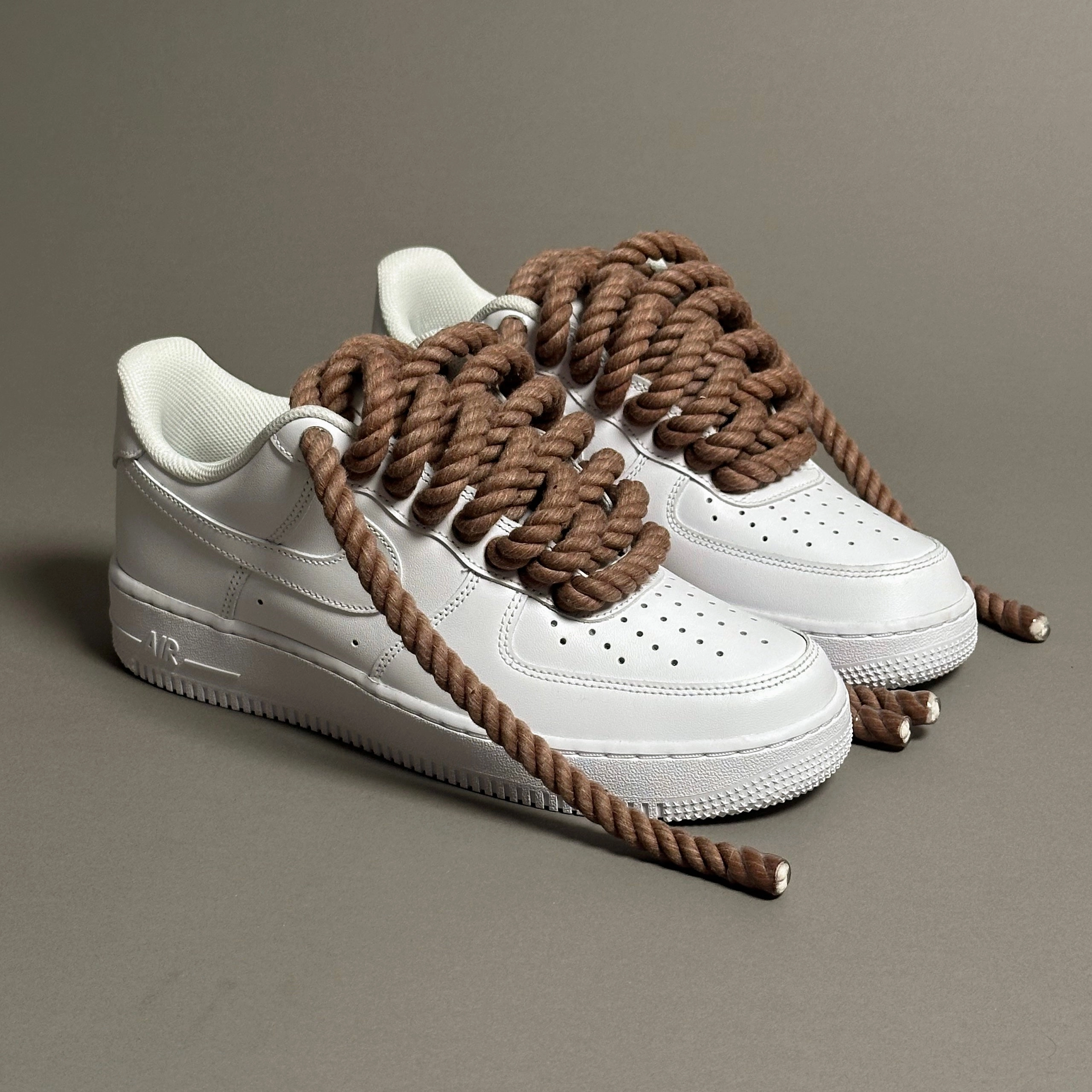 sale shoes running in a strait area shoes Nike Air Force 1 "Rope Laces Light Brown Tint" V2