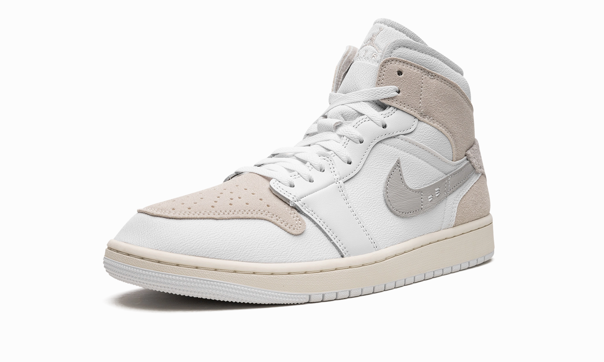 Air Jordan 1 Mid SE Craft "Tech Grey" Weekend Vibe Custom Style