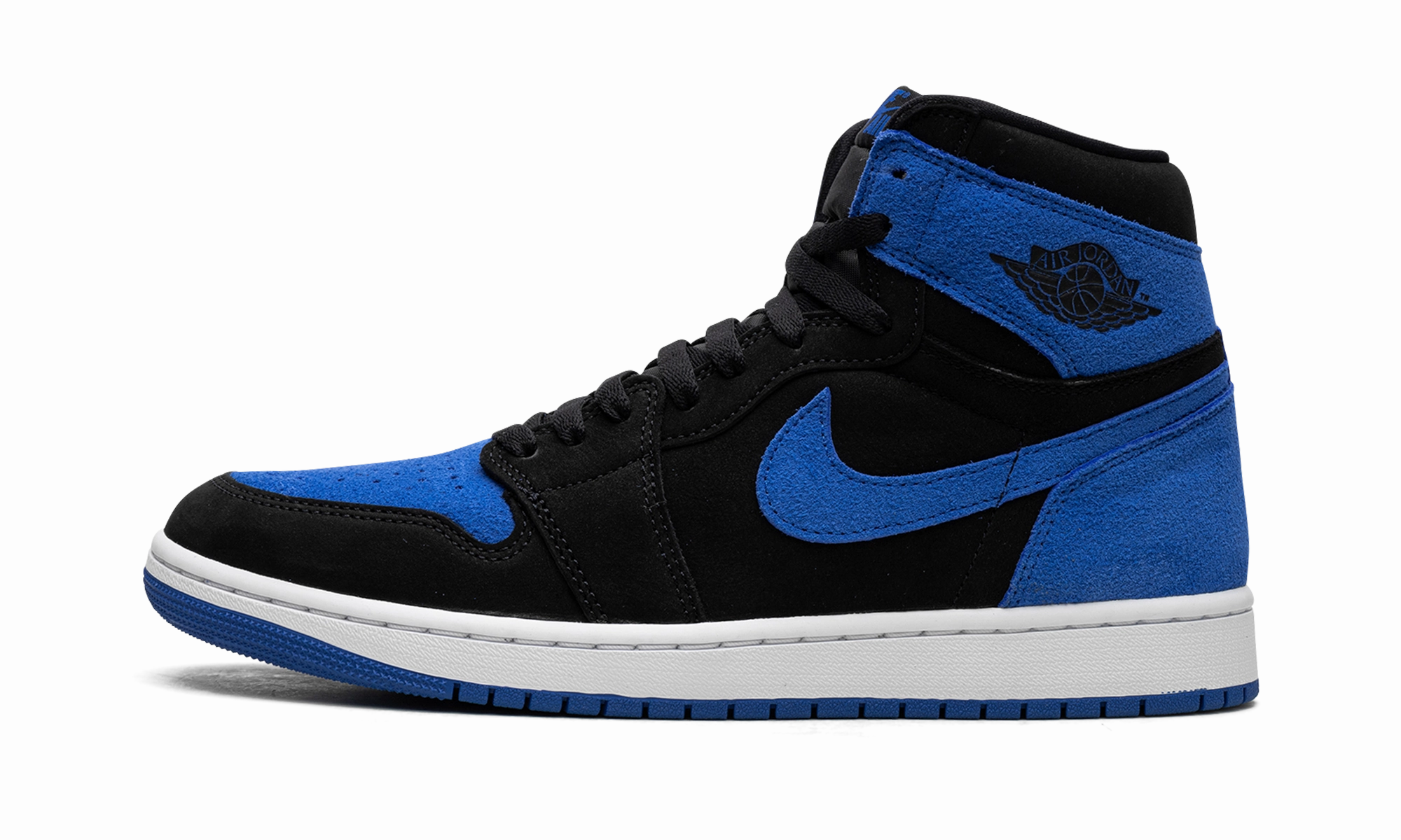 Retro-inspired cushioning Air Jordan 1 OG "Royal Reimagined"