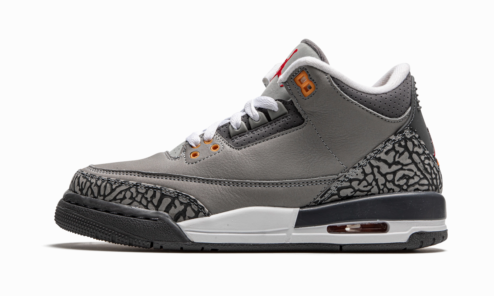 Air Jordan 3 Retro GS "Cool Grey" Ultra-soft cushioning